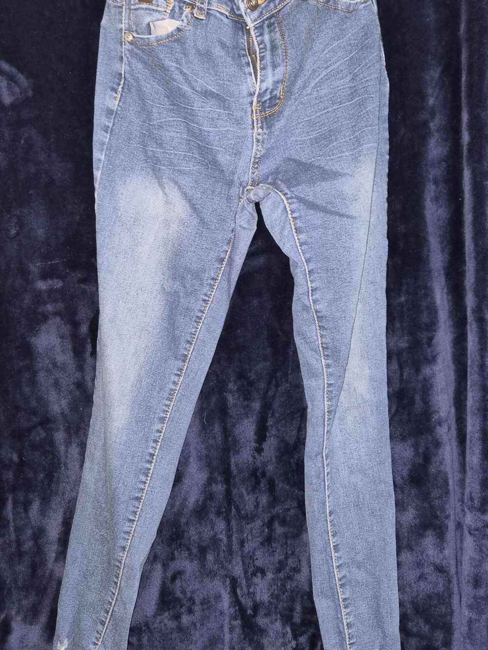 Kids Blue Denim Jeans - Classic Stretch Bottoms